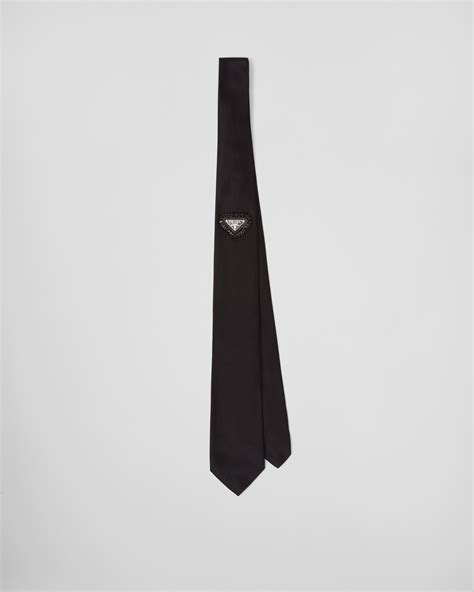 prada women tie|prada tie price.